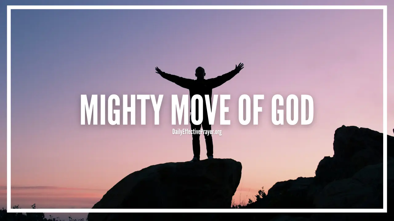 Prayer to see a mighty move of God around the world.