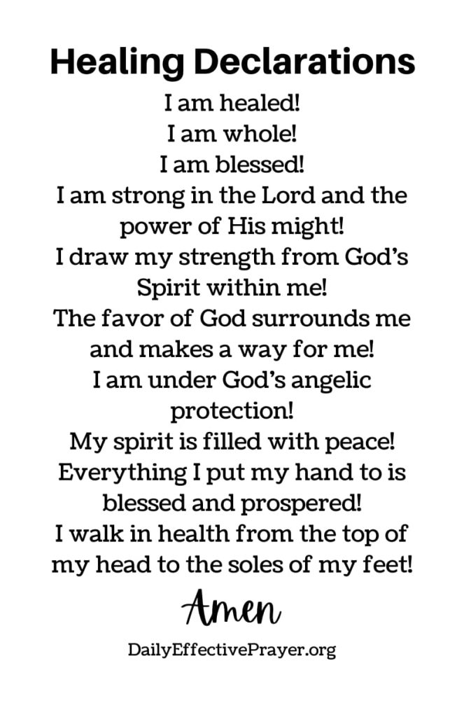 5 Miraculous Prayers For Healing and Strength (POWERFUL)