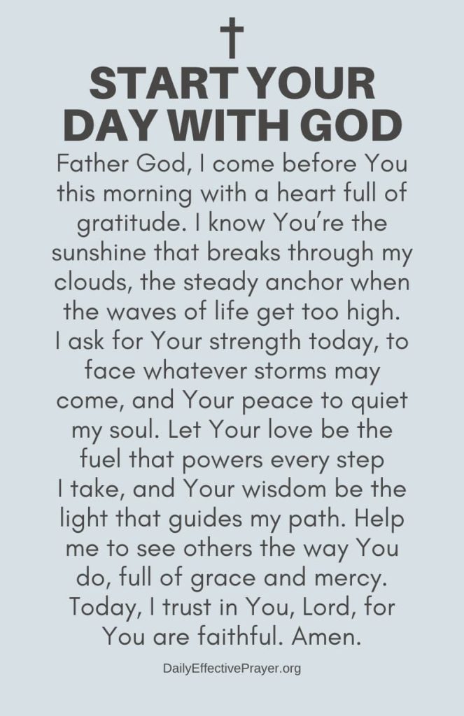 Powerful Morning Prayers To Start The Day | Morning Time Prayer