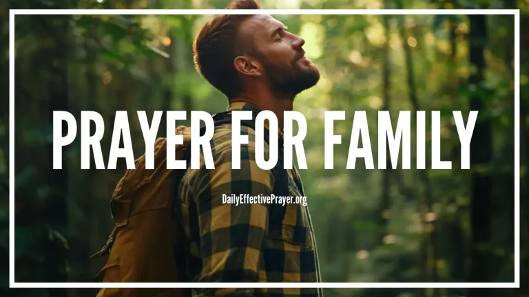 Prayer for Family in Scripture: Purpose, Scope, Practice