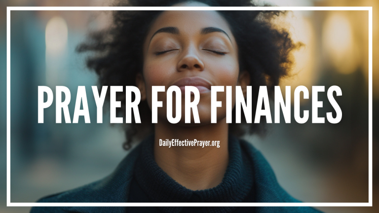 Prayer for Finances in Scripture: What to Ask God