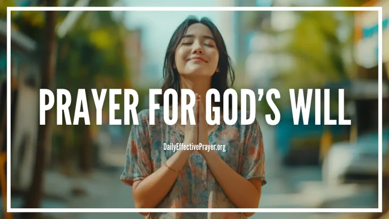 Does the Bible Teach Praying for God’s Will?