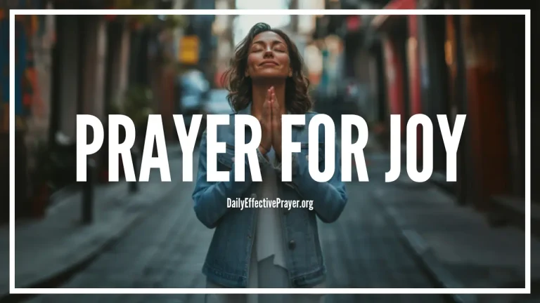 What Is a Prayer for Joy? Biblical Definition Explained