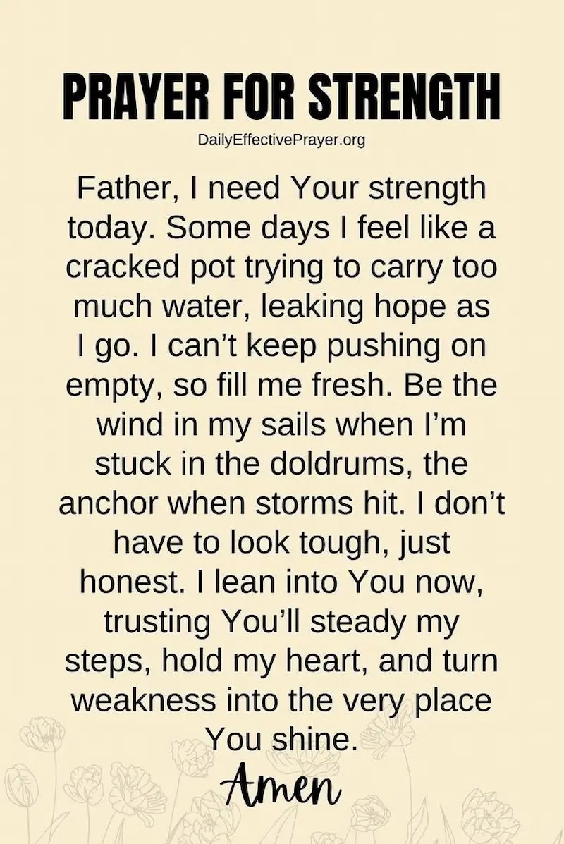 prayerforstrength